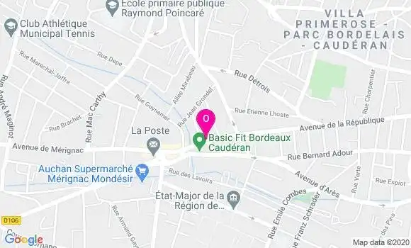 Localisation Elisabeth Cottignies