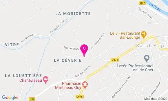 Localisation Zoe Frange