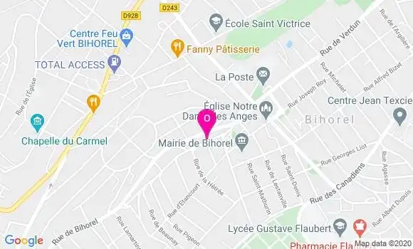 Localisation Isabelle Faivre