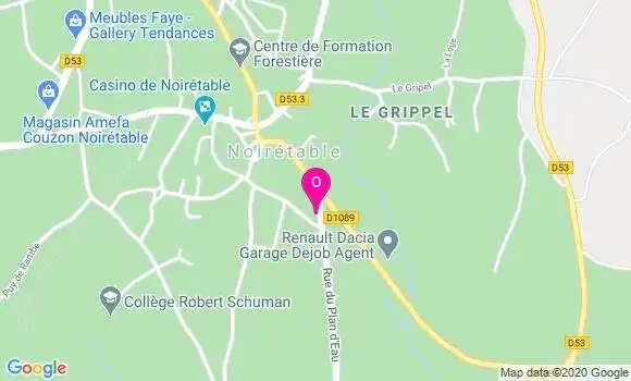 Localisation Sandrine Surjus