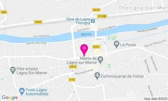 Localisation Corinne Lubin Guillouzo
