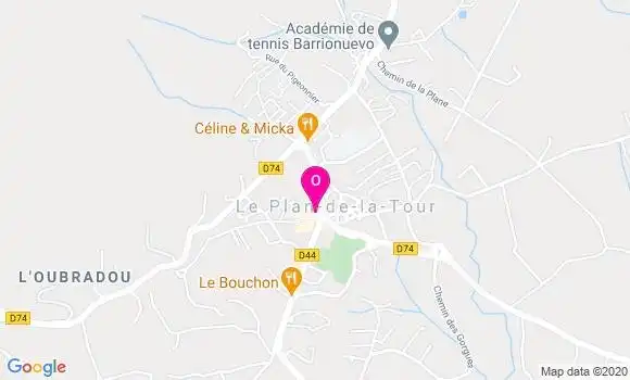 Localisation Perrine Laska