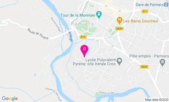 Localisation Daniele Gomez