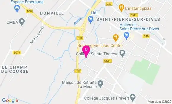 Localisation Diane Testard De Marans
