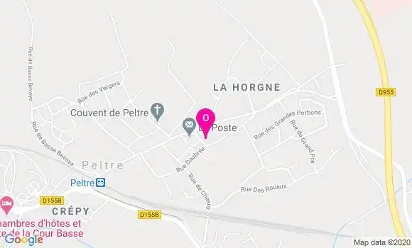 Localisation Tiphaine Baduel