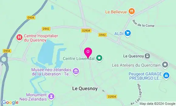 Localisation Annick Thiriot