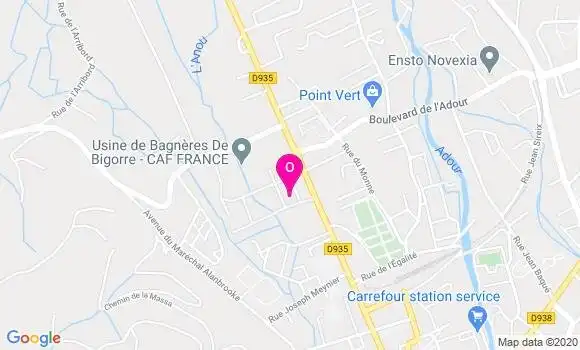 Localisation Lucy Urrustoy