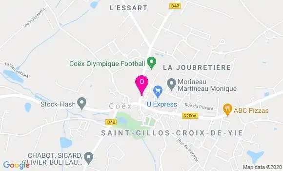 Localisation Aurore Lauga