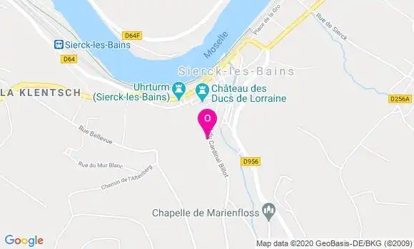 Localisation Isabelle Chiello