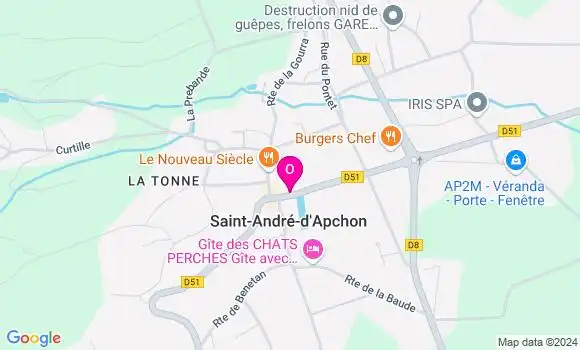 Localisation Hélène Detour Morlot