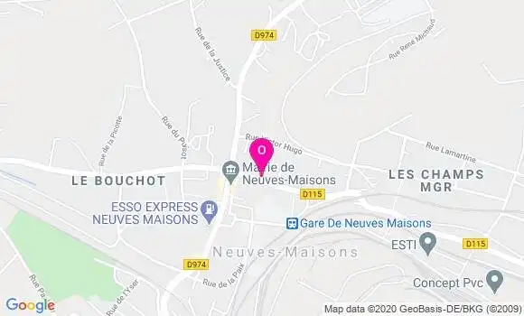 Localisation Charlene Coupernot