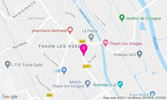 Localisation Nadine Coriton