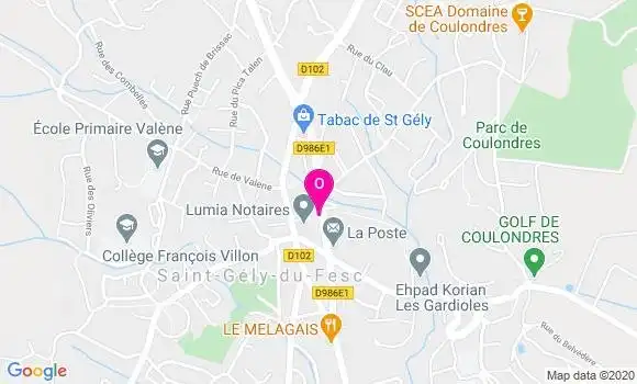 Localisation Priscille Bouix