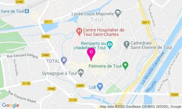 Localisation Elodie Grandclaude