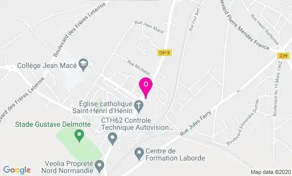 Localisation Caroline Pouilly Desmaretz