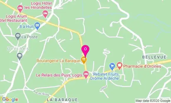 Localisation Ariane Bouchet De Saint Rapt