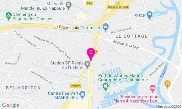 Localisation Catherine Serviere