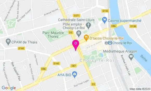 Localisation Annie Noelle Mardon