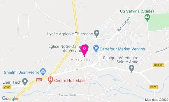 Localisation Benedicte Colzy