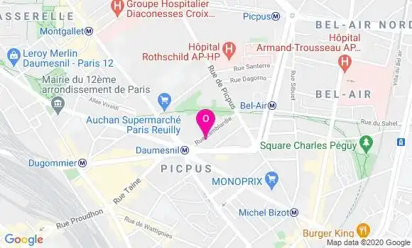 Localisation Margot Lootvoet