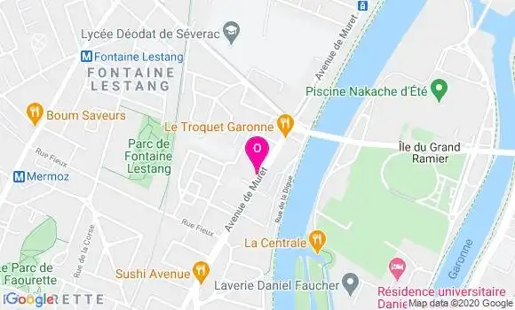 Localisation Caroline Mahuet