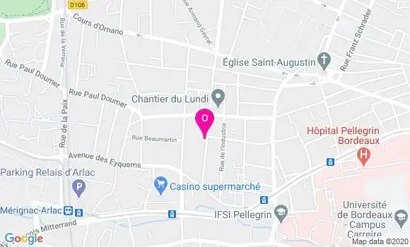 Localisation Solene Fiorani Prudhon