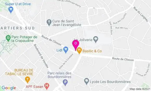 Localisation Marie Pesneau