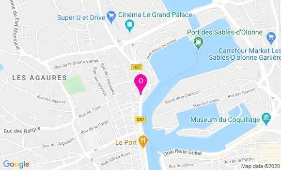 Localisation Perrine Guignard