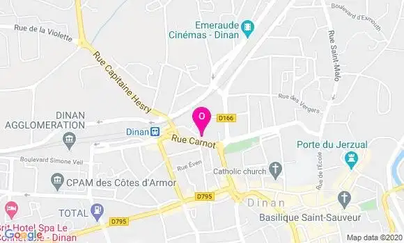 Localisation Gwenaelle Mahe