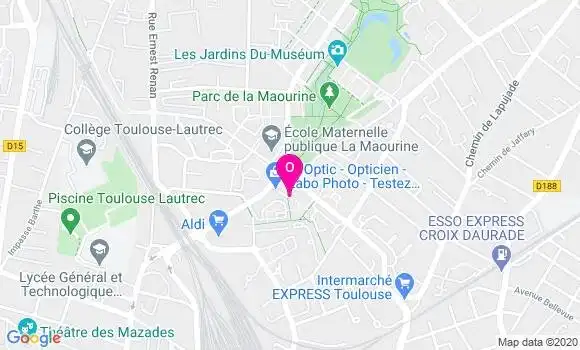 Localisation Justine Boiteux