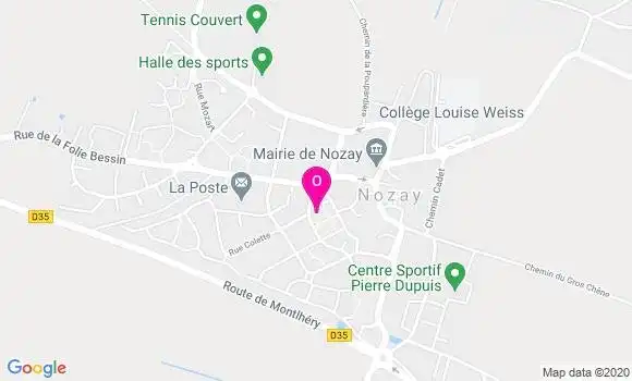 Localisation Pauline Carrier