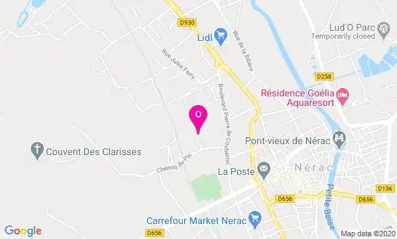 Localisation Magali Gay