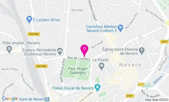 Localisation Brigitte Rivoire