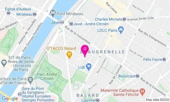 Localisation Marie Parant
