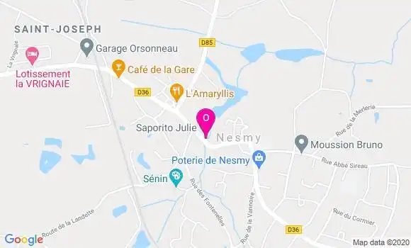 Localisation Julie Saporito