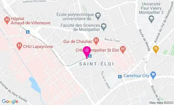 Localisation Virginie Chavet