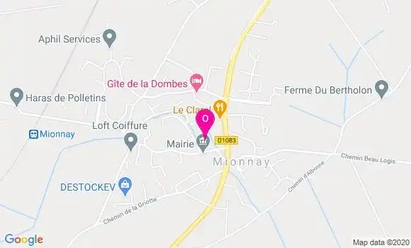 Localisation Caroline Marigliano