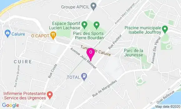 Localisation Brigitte Debord