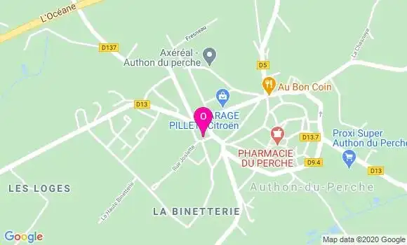 Localisation Elisabeth Fardel Ledoux