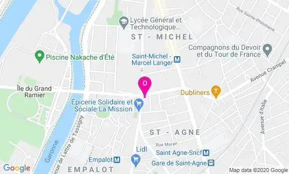 Localisation Emma Chinours