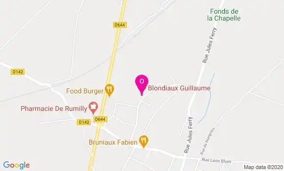 Localisation Emilie Mascart Ledieu