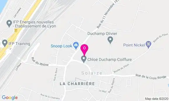 Localisation Amelie Lafaye