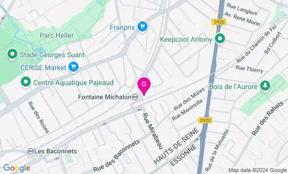 Localisation Claire Martinet Saleix