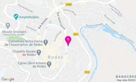 Localisation Anne Moumas Blaise