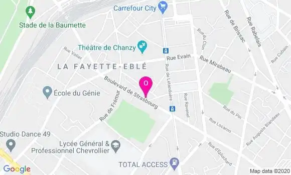 Localisation Melanie Aillet