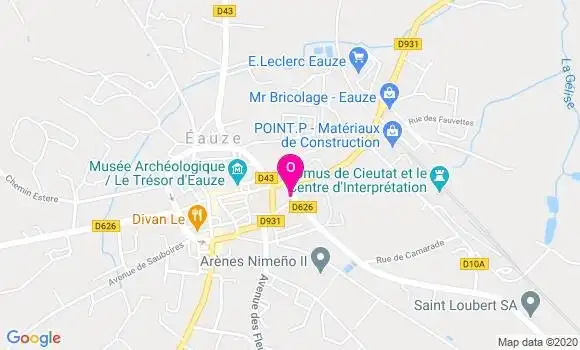 Localisation Catherine Lacroix Garros