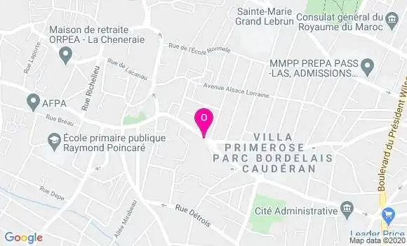 Localisation Emilie Amblard