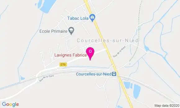 Localisation Virginie Vagner