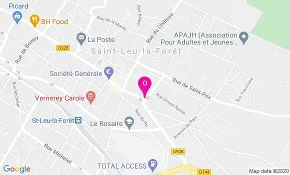 Localisation Stephanie Laurencon Perrain