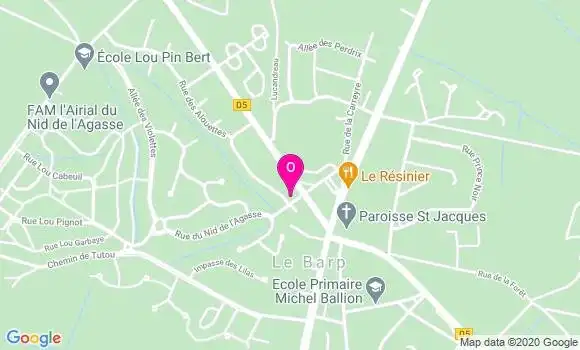 Localisation Claire Gauthier